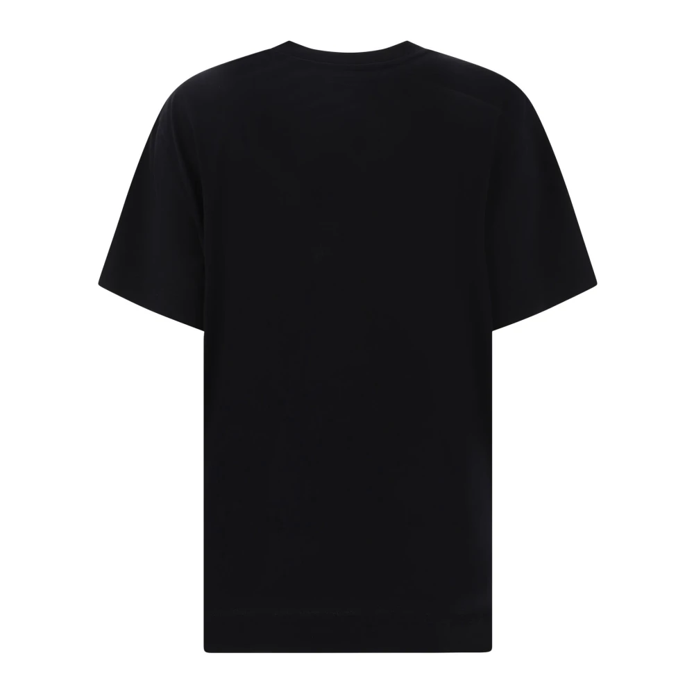 Givenchy Bloemen bedrukt T-shirt 100% katoen Black Heren