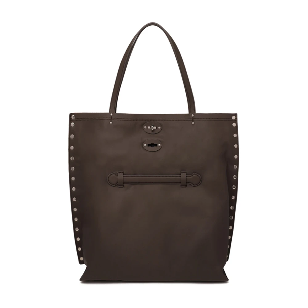 Zanellato Brown Shopping Bags, Female, One Size, A Spasso Bag