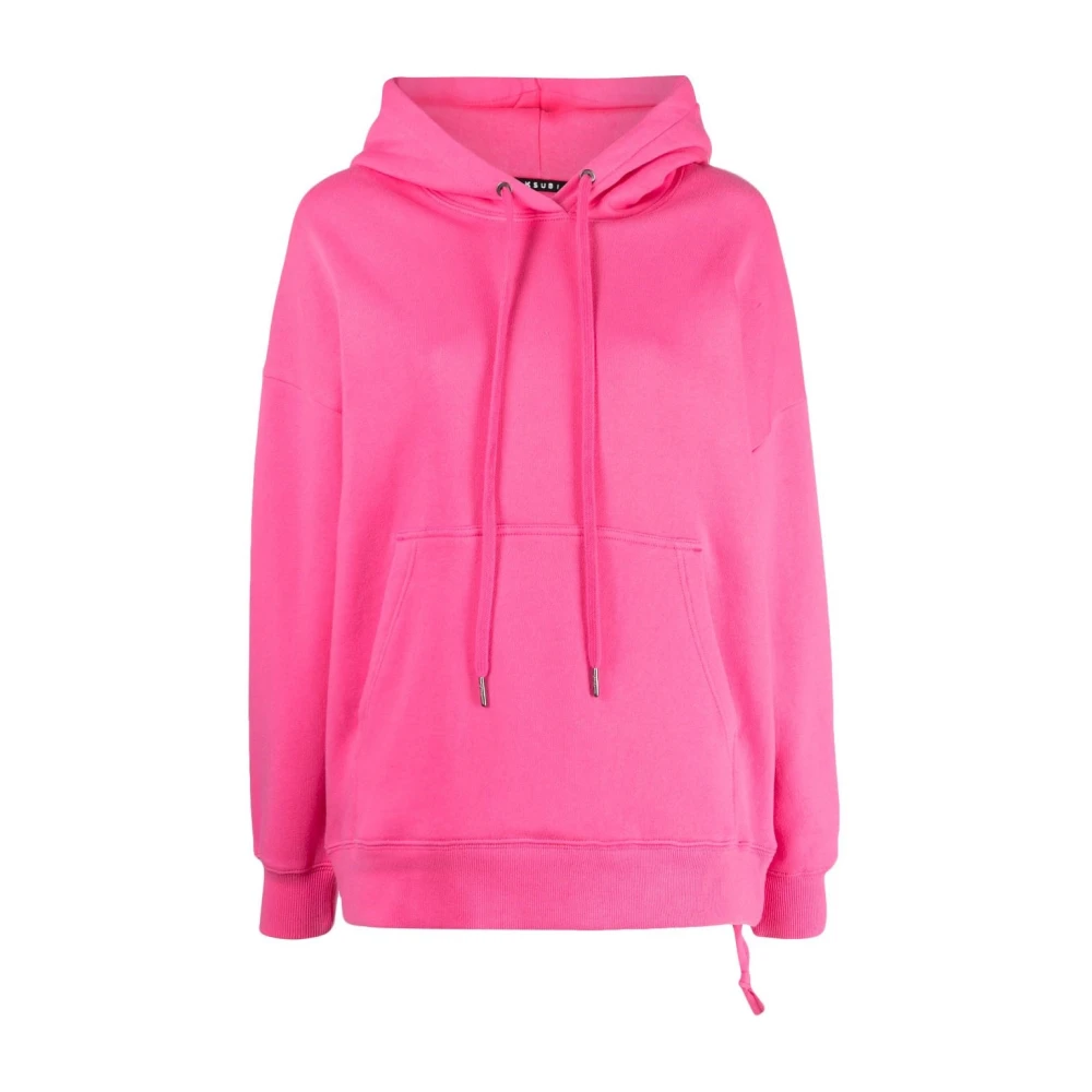 Rosa Hype Hoodie Bomullsgenser