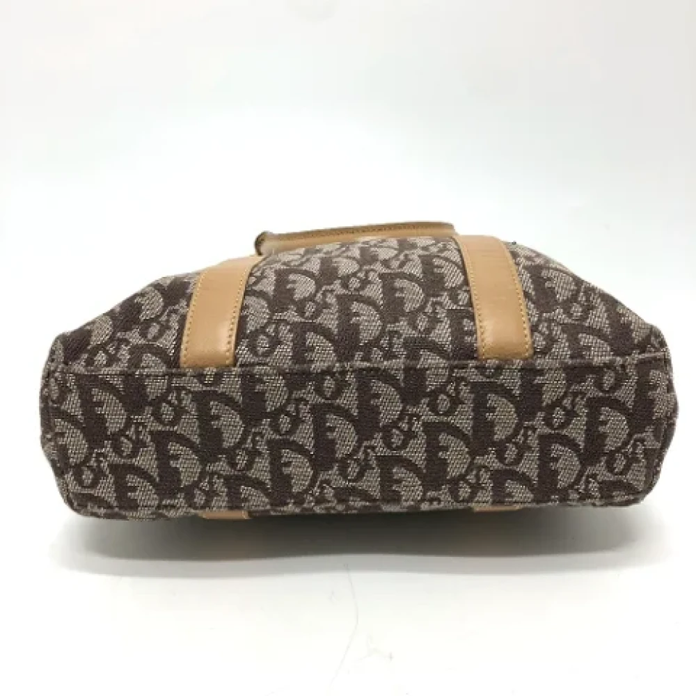 Dior Vintage Pre-owned Fabric dior-bags Brown Dames