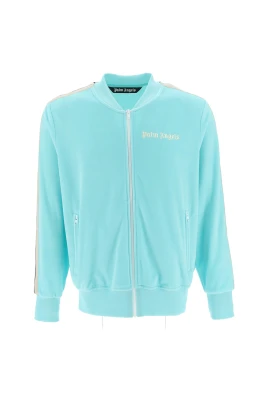 Chenille Bomber Track Jacket