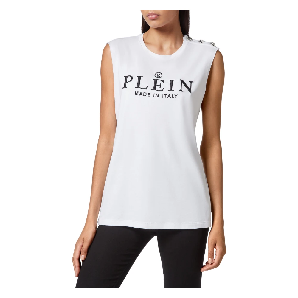 Tops > Sleeveless Tops - - Philipp Plein - Modalova