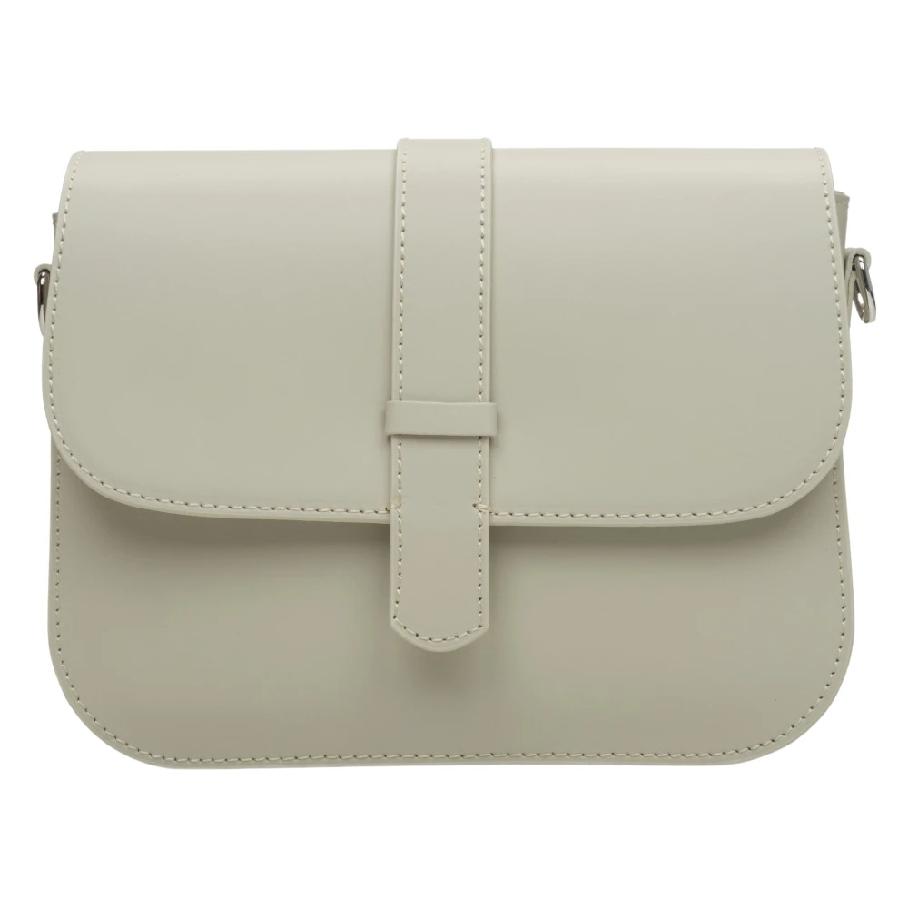 Estro Dames Grijze & Beige Handtas gemaakt van Echt Leer Er00115030 Gray Dames