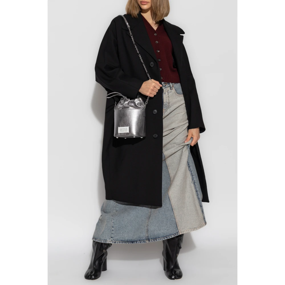 MM6 Maison Margiela Oversized jas Black Dames
