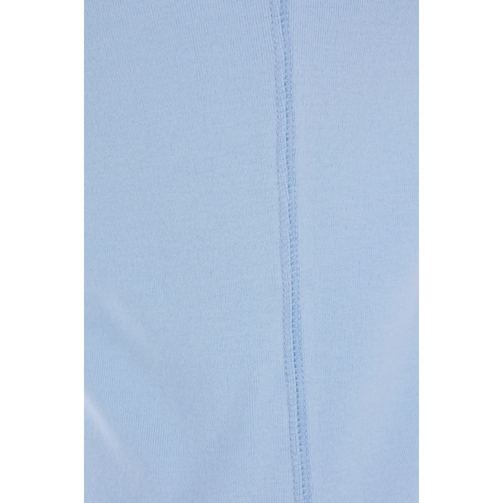 Marc Jacobs Blauwe Organische Katoen Paillet Tanktop Blue Dames