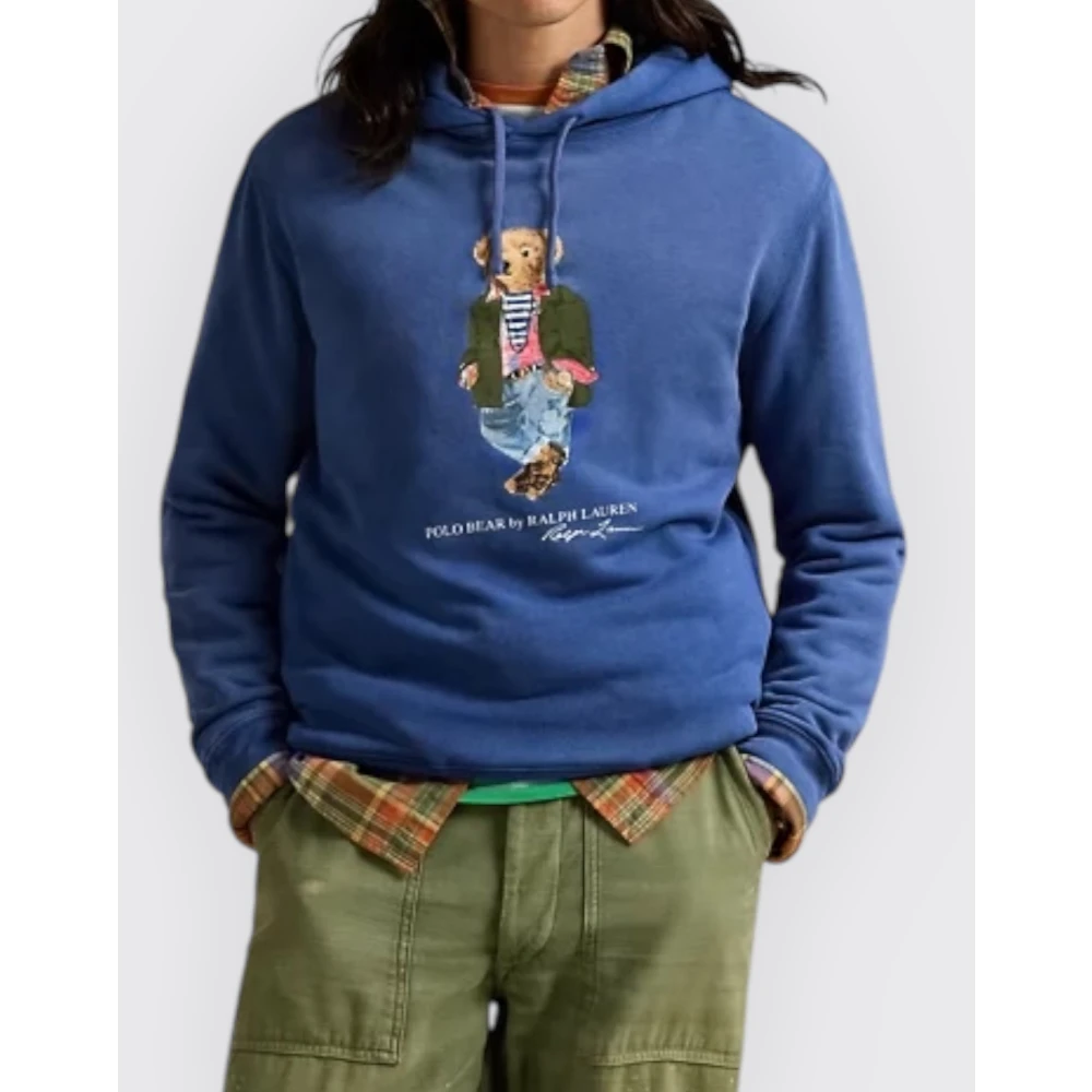 Polo Ralph Lauren Fleece hoodie Blue Heren
