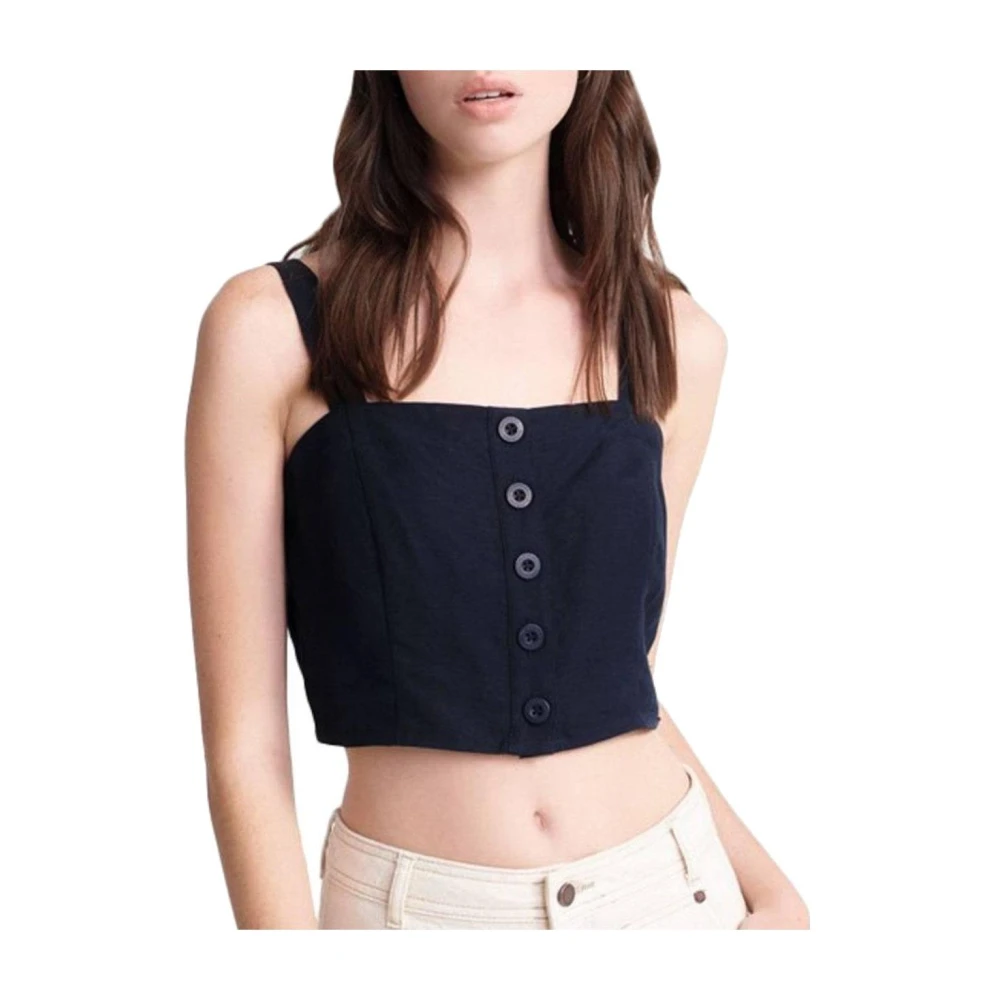 Camicetta Superdry W6010112a Donna Blu Piccolo - Immagine 2