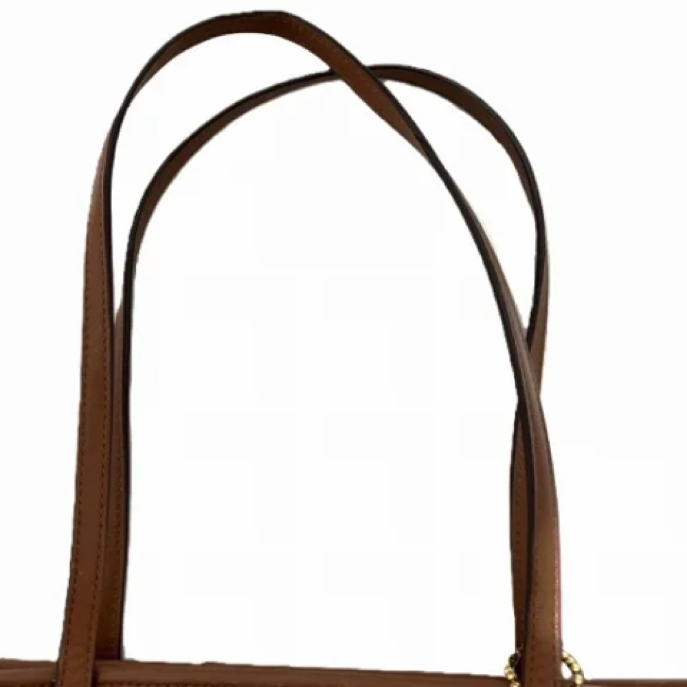 Coach Pre-owned Canvas shoulder-bags Brown Dames