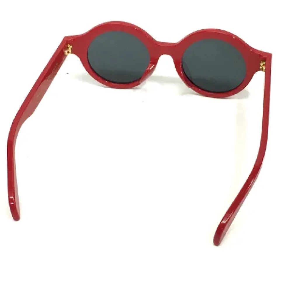 Louis Vuitton Vintage Pre-owned Plastic sunglasses Red Dames