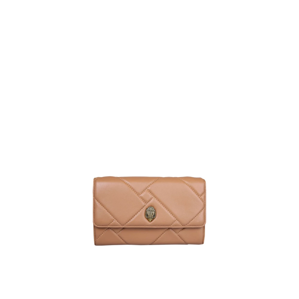 Kurt Geiger Gewatteerde Kensington Portemonnee Brown Dames
