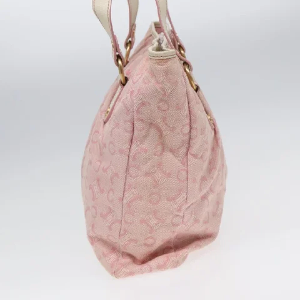 Celine Vintage Pre-owned Canvas celine-bags Pink Dames