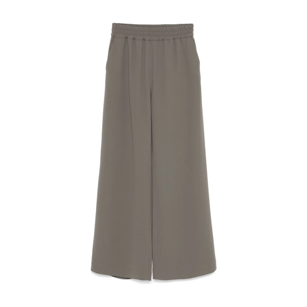 Trousers > Wide Trousers - - Mark Kenly Domino Tan - Modalova