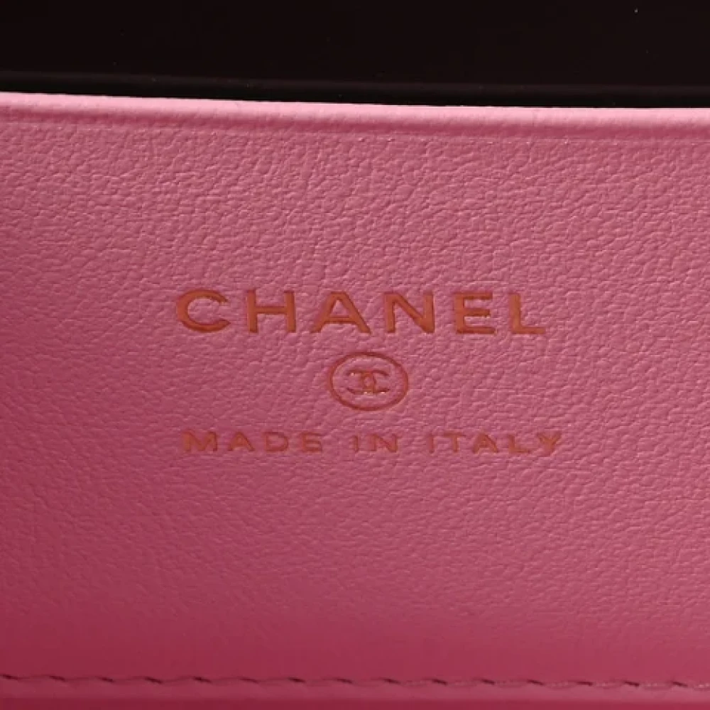 Chanel Vintage Pre-owned Leather chanel-bags Black Dames