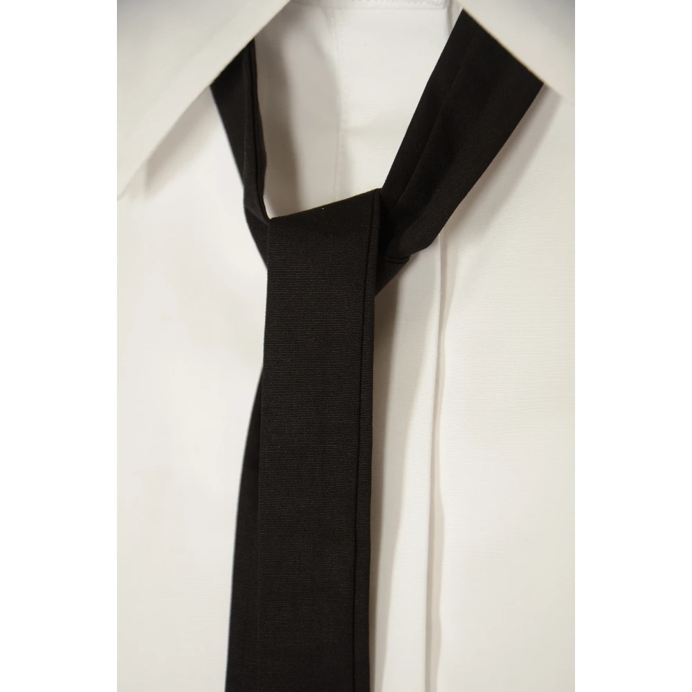 Dondup Witte Shirt Camicia White Dames