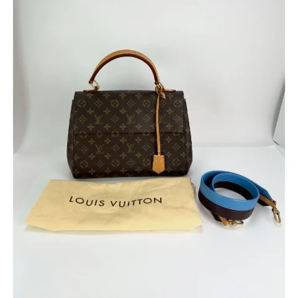 Louis Vuitton Vintage Pre-owned Canvas handbags Brown Dames