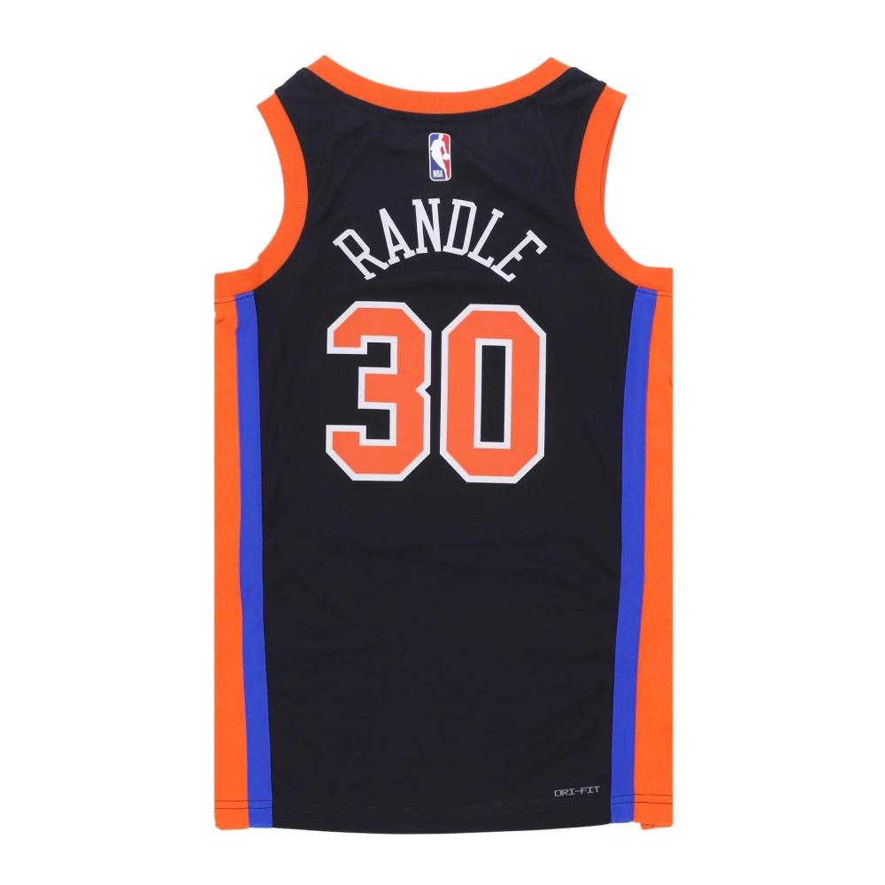 Nike City Edition Basketbal Tank Top Julius Randle Black Heren