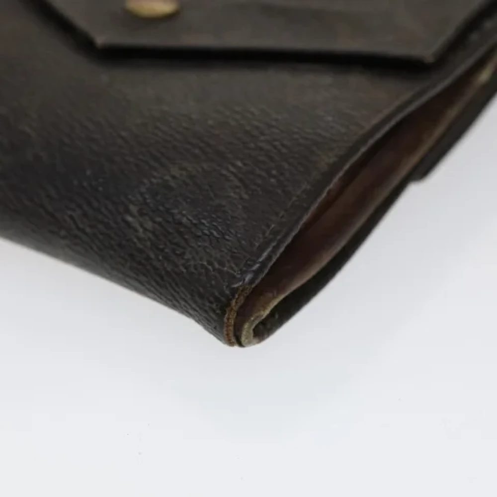 Louis Vuitton Vintage Pre-owned Canvas wallets Brown Dames