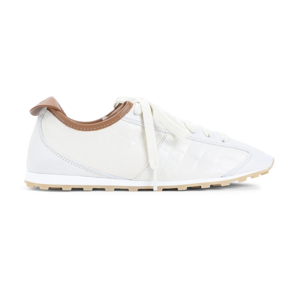 Jacquemus Gray Sneakers, Female, 4 Uk, Les Tennis Trainers