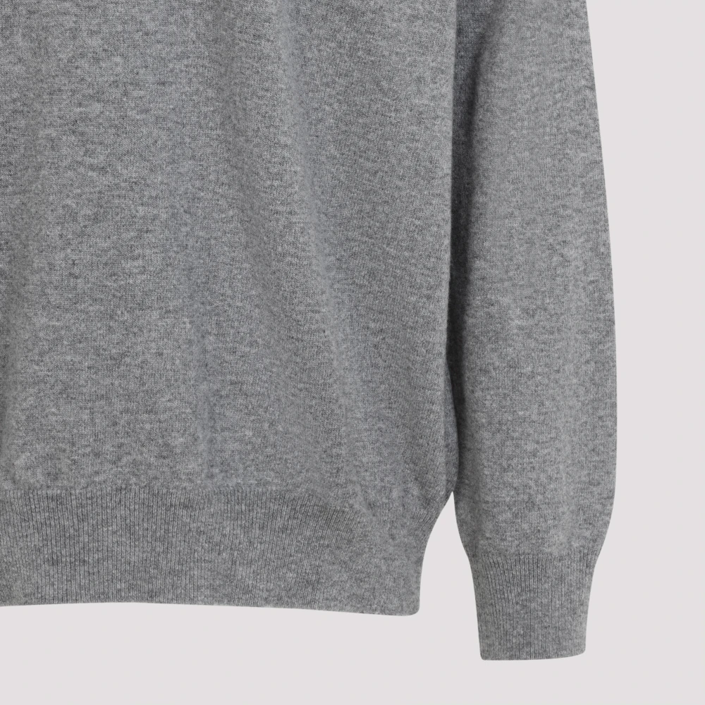Comme des Garçons Grijze Wollen Trui Aw24 Gray Heren