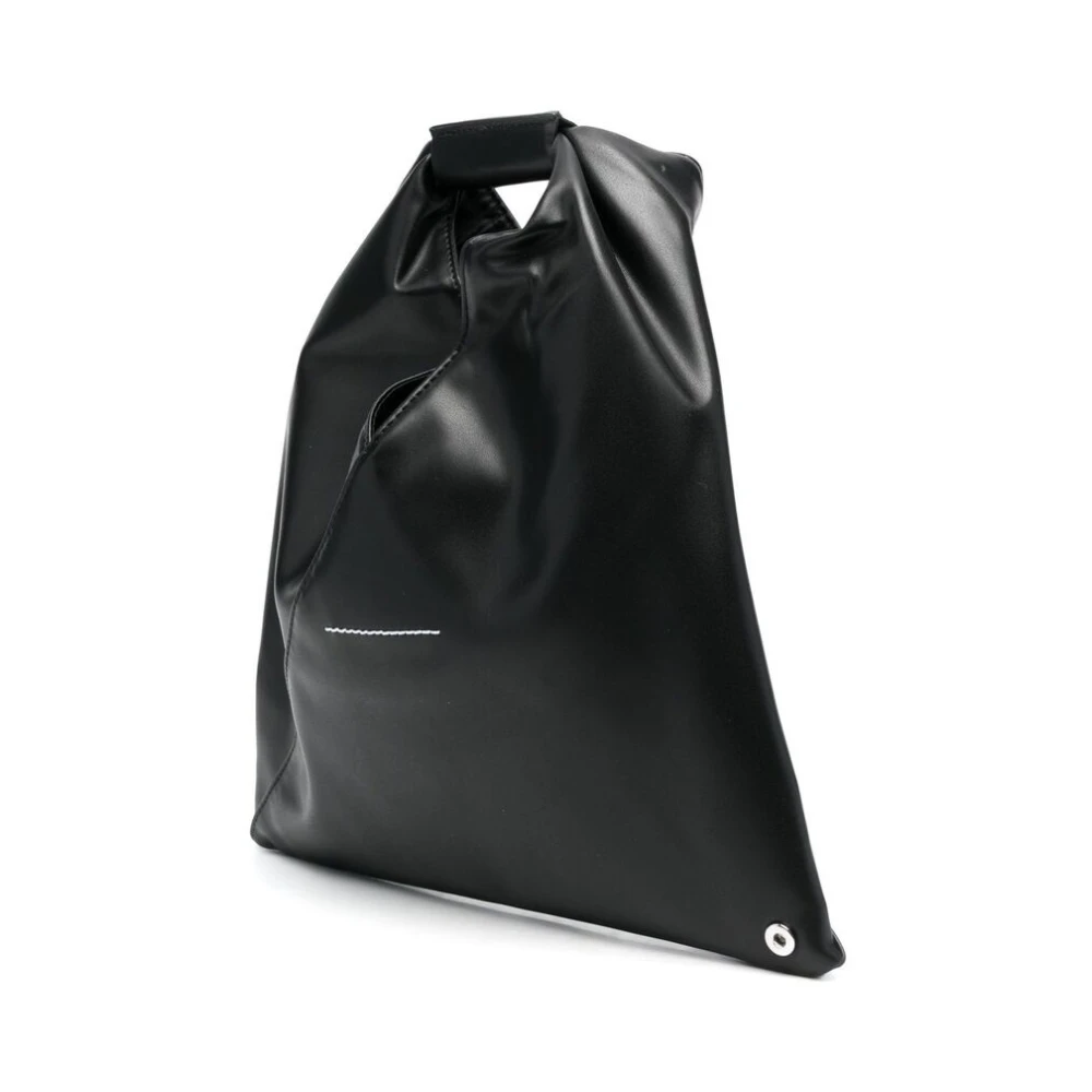 MM6 Maison Margiela Japanse Top-Handle Tote Bag Black Dames