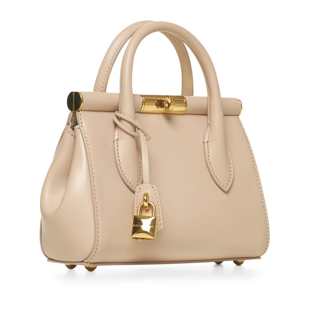 Dolce & Gabbana Stijlvolle Designer Handtas Beige Dames