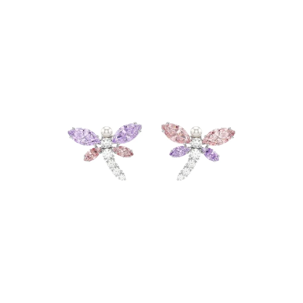 Swarovski Ariana Grande X Ohrstecker, Verschiedene Schliffe, Libelle, Rhodiniert Mehrfarbig - Bild 5