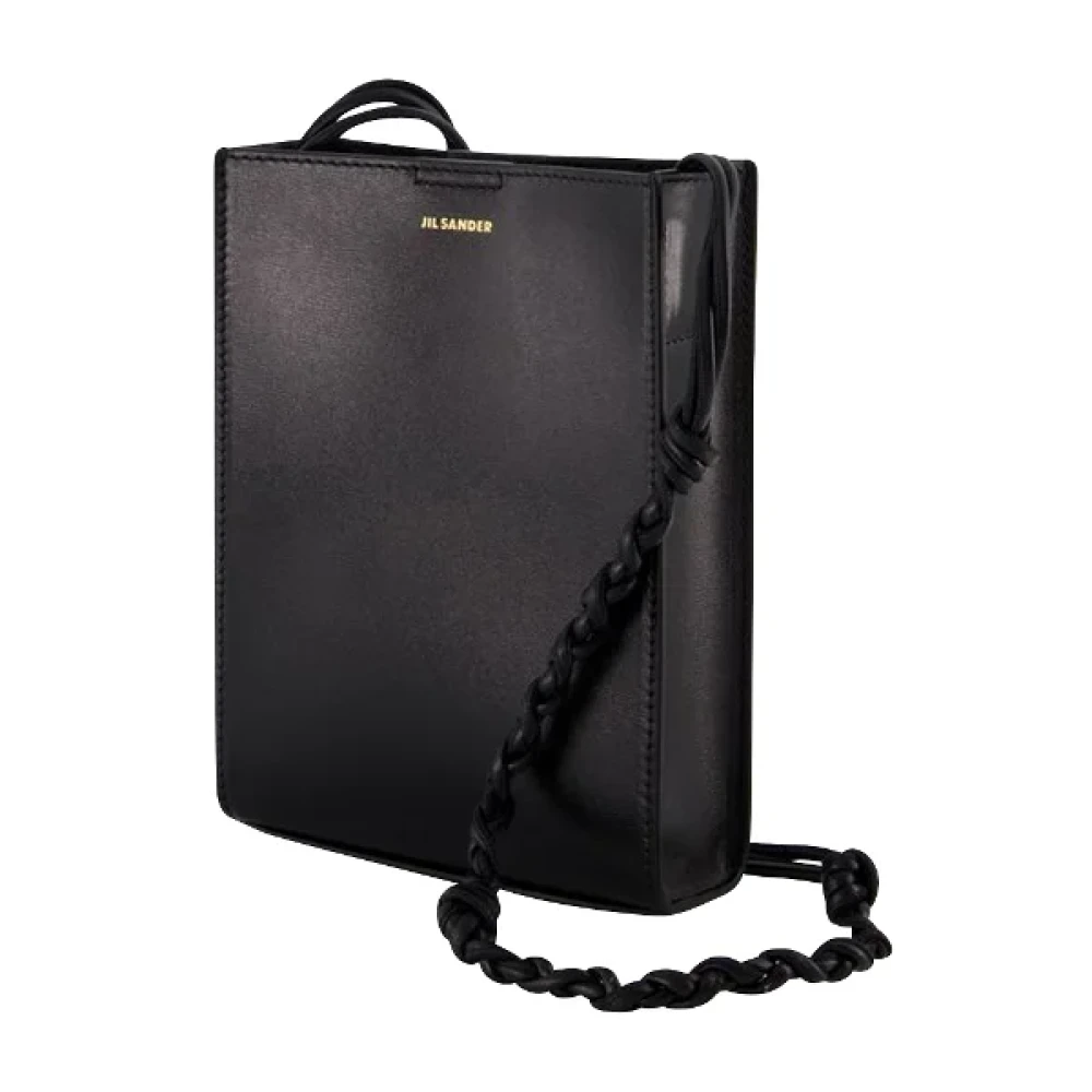 Jil Sander Leather handbags Black Unisex
