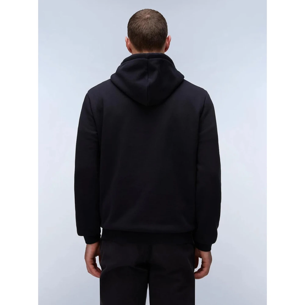 Napapijri Zwarte Hoodie Aylmer Winter Black Heren