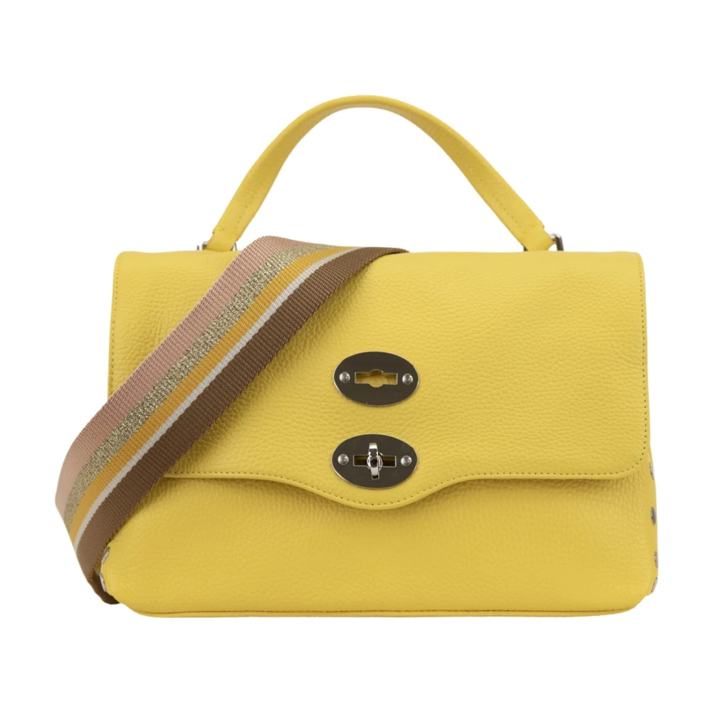Zanellato Women's Yellow Leather Shoulder Bag Girello - Handbags - One Size - Bags