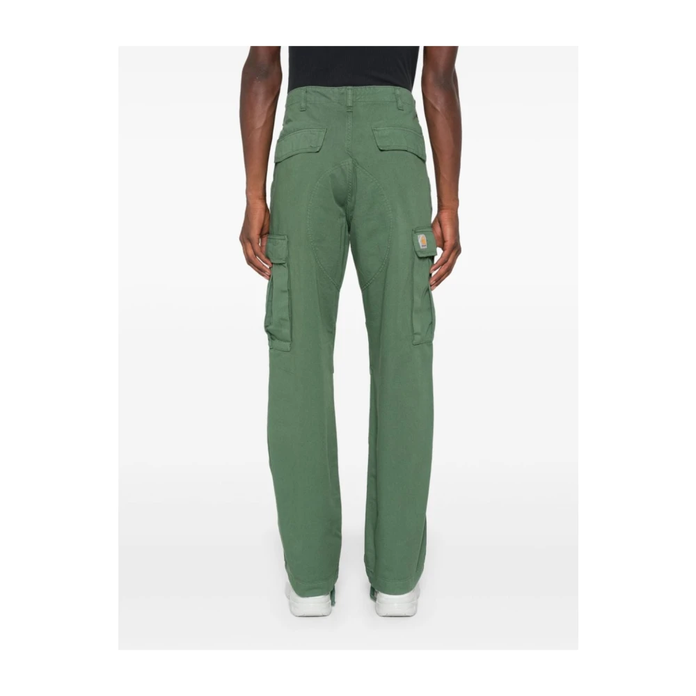 Carhartt WIP Cargo Broek met Militaire Stijl Green Heren