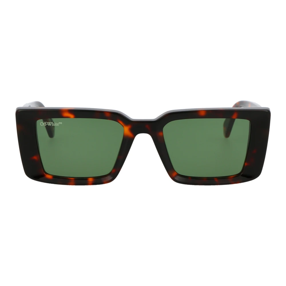 Off White Unisex Brown/White Savannah Sunglasses For Stylish Sun Protection
