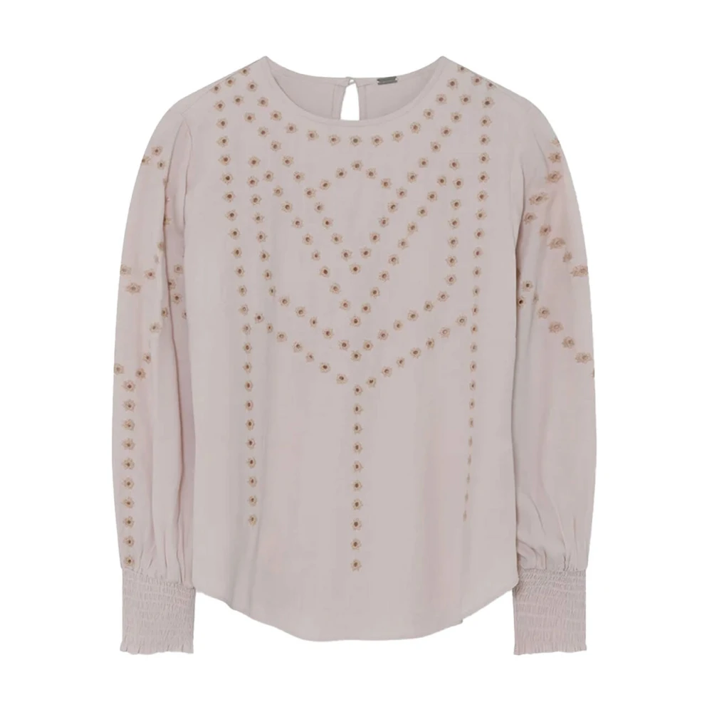 Gustav Lange Mouw Blouse Iben Pink Dames