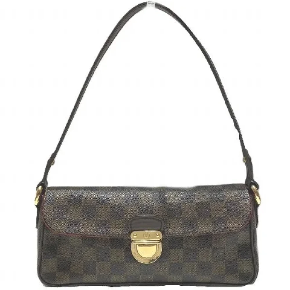 Louis Vuitton Vintage Pre-owned Canvas shoulder-bags Brown Dames