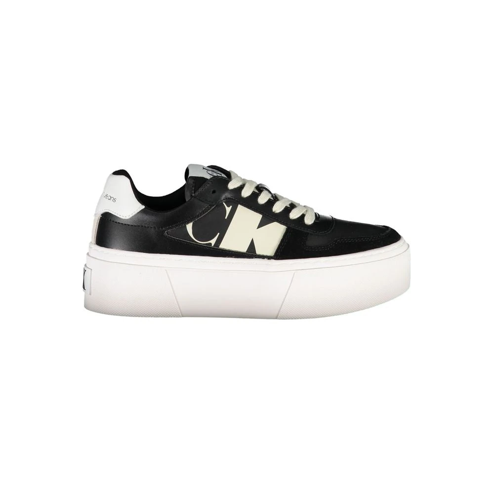 Calvin Klein Women's Black Platform Sneaker