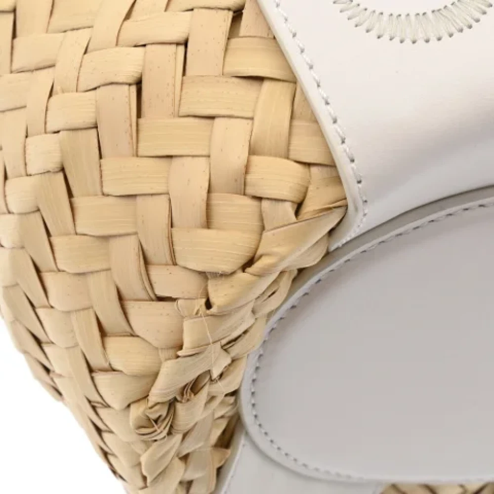 Chloé Pre-owned Leather handbags Beige Dames