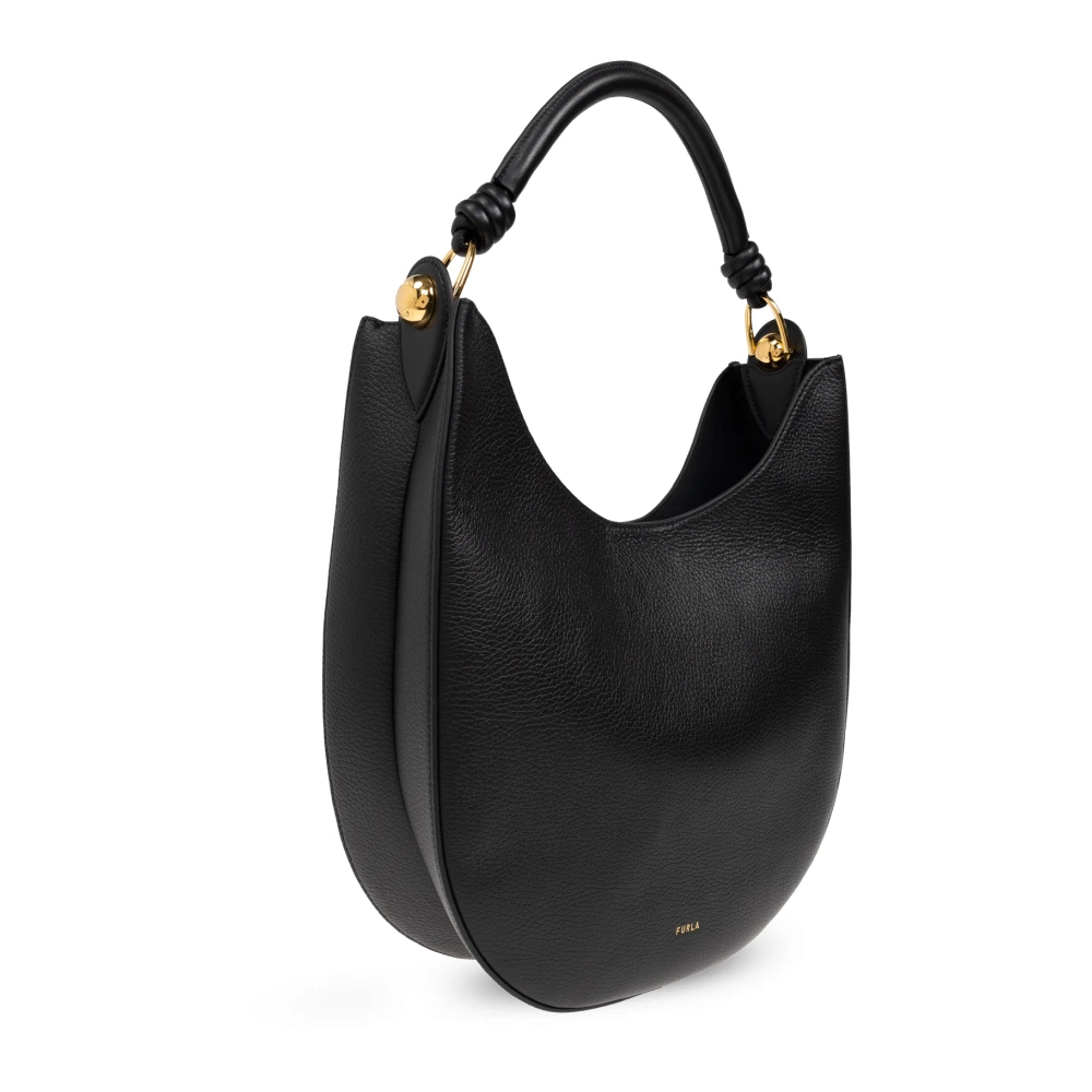 Furla Tas Sfera Groot Black Dames