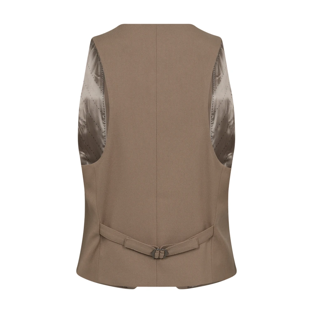 Copenhagen Muse Op Maat Gemaakt Vest Muse Stijl Brown Dames
