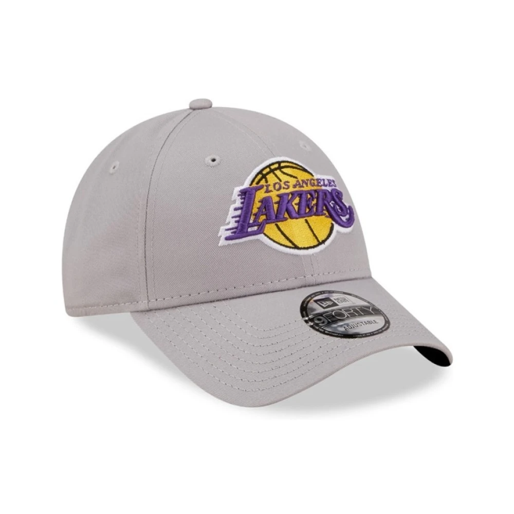 new era Grijze Lakers NBA Essential Pet Gray Heren