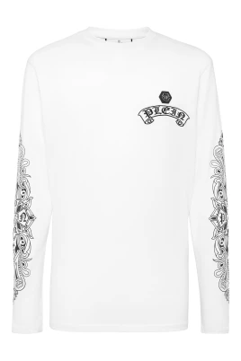 Long Sleeve T-Shirt Chrome Crest