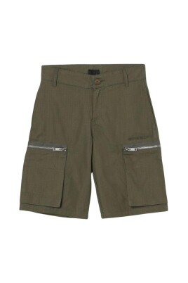 vibrant-green-casual-shorts