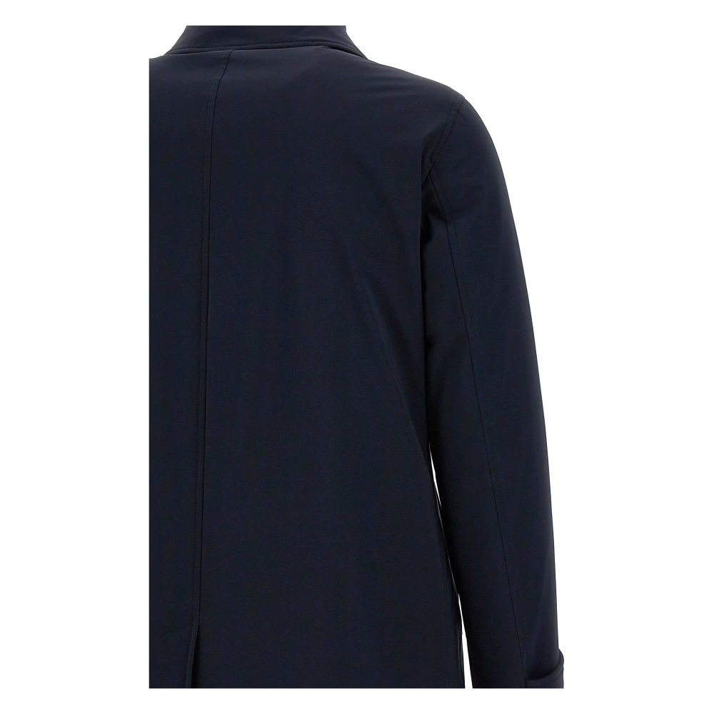 Herno Ultralichte Nylon Jas Blue Heren