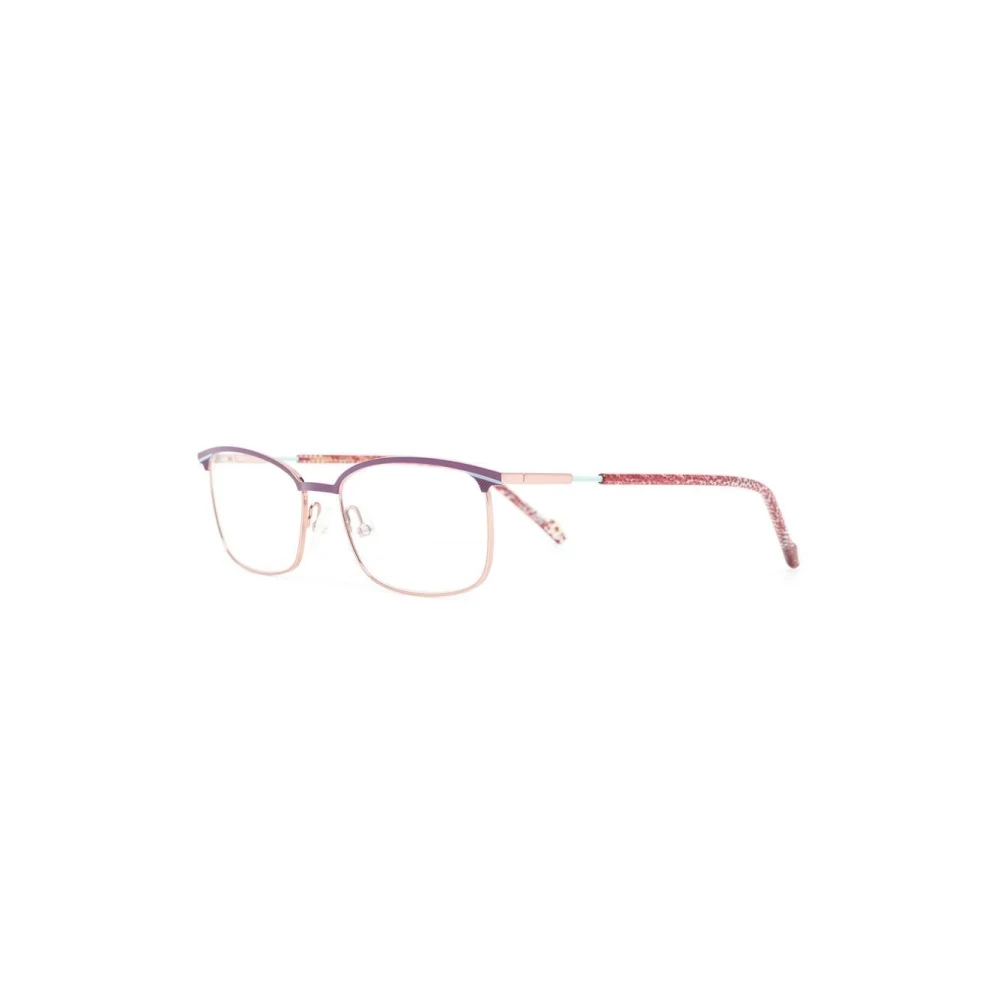Etnia Barcelona Women's Red Larimar Cubx Eyeglasses - Glasses - 53 Mm - Accessories