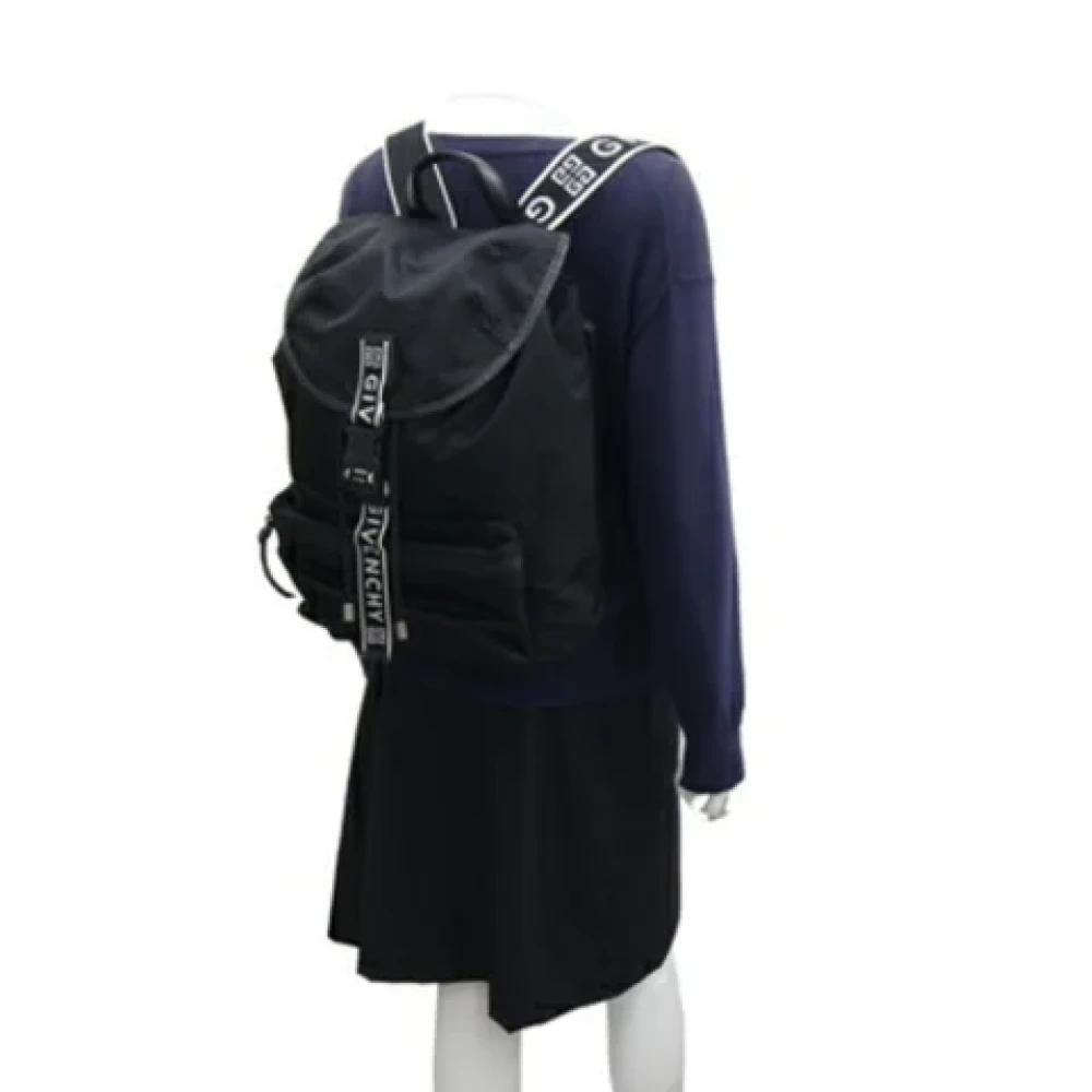 Givenchy Pre-owned Leather backpacks Black Dames