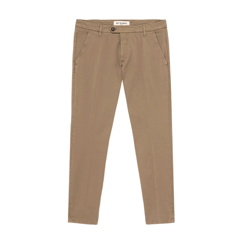 Roy Roger's Men's Beige Stylish Denim Trousers - Chinos - W36 - Trousers