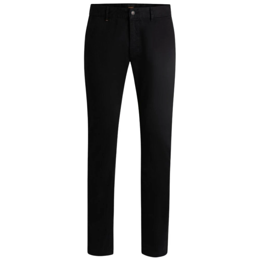 Boss Uomo Nero Pantaloni, W32, New,