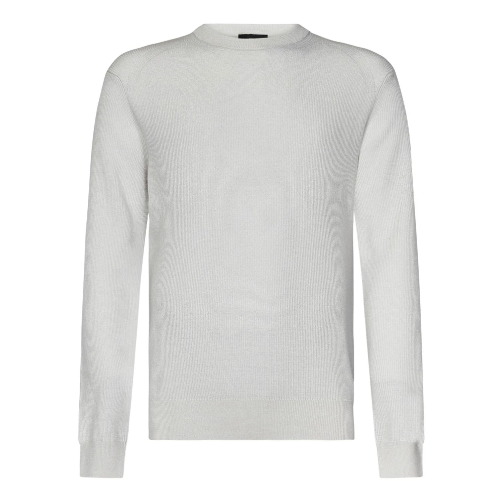 Brioni Witte Kasjmier Wol Trui Aw24 White Heren