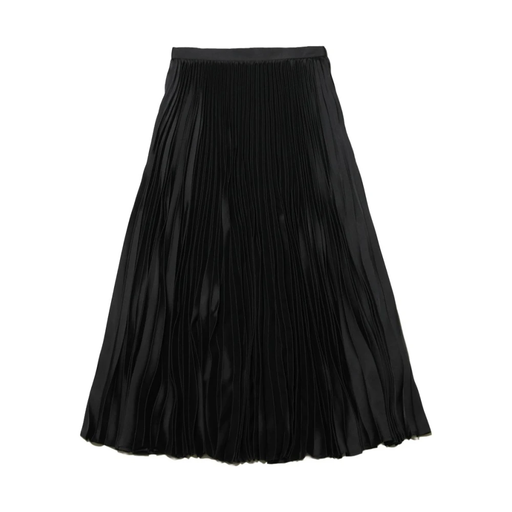 Jil Sander Midi Skirt - Female - Midi Skirts - Black - S - Skirts