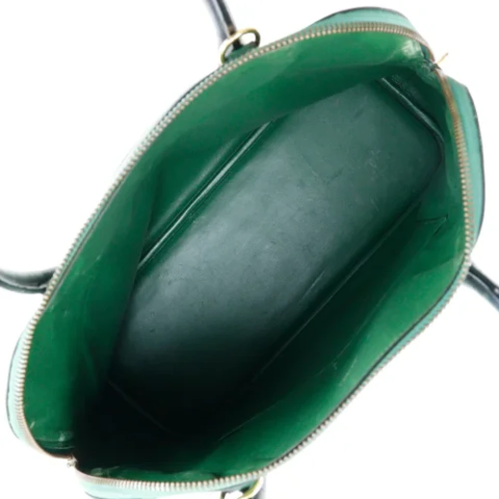 Hermès Vintage Pre-owned Leather shoulder-bags Green Dames