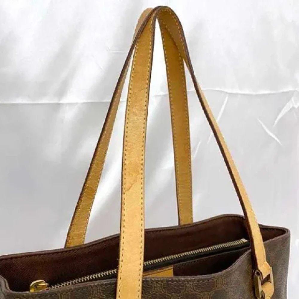 Celine Vintage Pre-owned Leather celine-bags Brown Dames