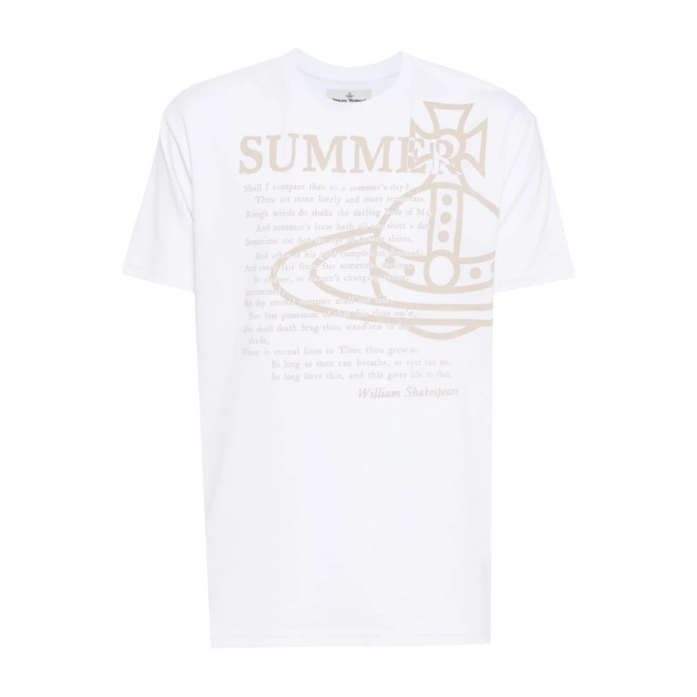 Vivienne Westwood Zomerse Klassieke Witte T-shirts en Polos White Dames